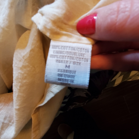 Strapless floral dress size M Suzy sheir - Picture 2 of 2